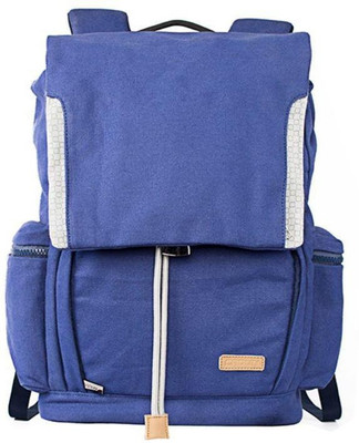 Caden M6 Outdoor Canvas Backpack Camera Bag(Dark Blue)
