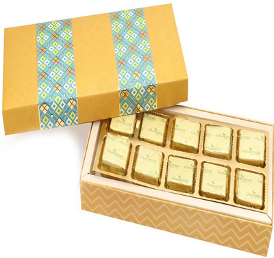 

Ghasitaram Gifts Sugarfree Chocolates-3 Part Print 10 Pcs Sugarfree Chocolates Box Brittles(Pack of 2, 150 g)