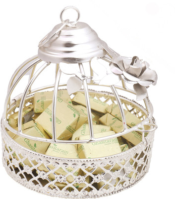 

Ghasitaram Gifts Sugarfree Chocolates- Silver Sugarfree Chocolates Cage Brittles(Pack of 2, 200 g)