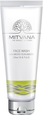 Mitvana  with Microscrubbers 100ml with Olive & Tulsi Face Wash(100 ml)