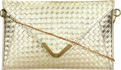 

Berrypeckers Casual, Party Gold Clutch