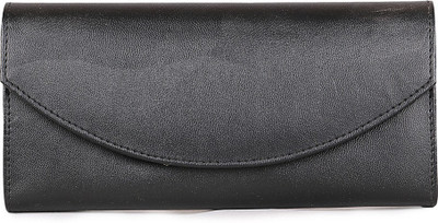 

Roseberries Formal Black Clutch