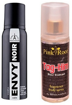 

Pink Root TAG-HIM MIST 200ML WITH ENVY NOIR DEO 120ML(Set of 2)