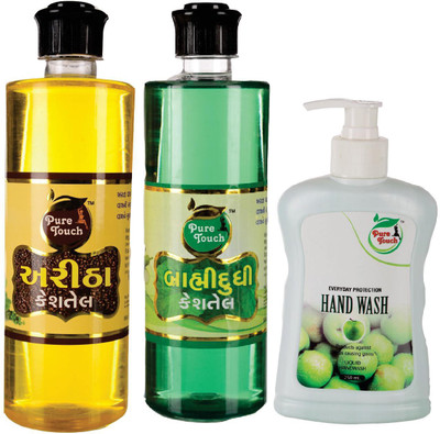

pure touch Amla, Dhudhi Hair oil, Handwash(Set of 3)
