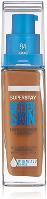 

Maybelline Super Stay Better Skin Foundation, Almond, 1 fl. oz.(Set of 1)