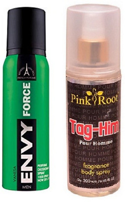 

Pink Root TAG-HIM MIST 200ML WITH ENVY FORCE DEO 120ML(Set of 2)