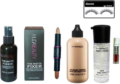 

glorist eyelashesh Huda Beauty combo kit(Set of 6)