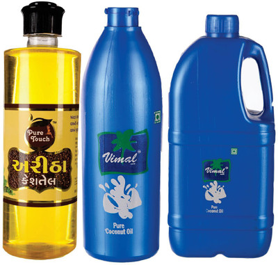 

vimal nath Aritha, coconut Oil(Set of 3)