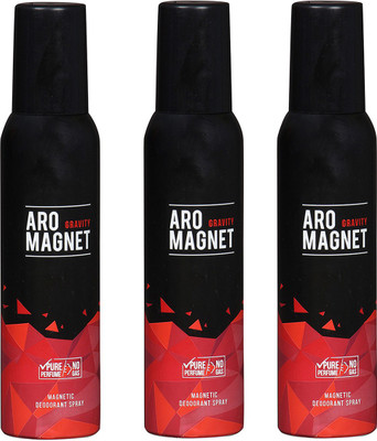 

AROCHEM ARO MEGNET GRAVITY-3 COMBO DEODORANT NEW LATEST COMBO PACK OF 3 2OO ML BOTTLE PURE PERFUME NO ALCOHOL DYNAMIC DEODORANT DEO BODY SPRAY Body Spray - For Men & Women(600 ml, Pack of 3)