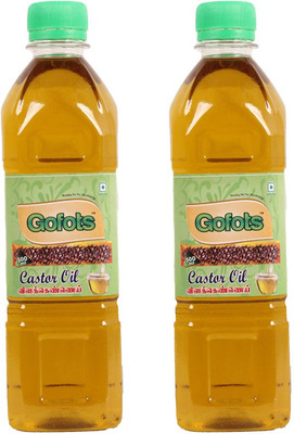 

GOFOTS OIL Castor Oil Plastic Bottle(2 x 250 ml)