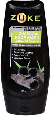 

ZUKE ZUKEACTIVATED CHARCOAL FACE WASH WITH EXFOLIATES-110 ML Face Wash(110 ml)