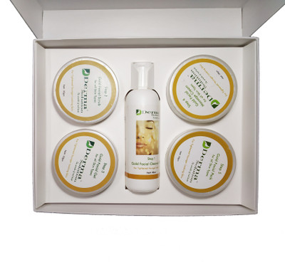 

Derma Solution 24 KARAT Gold Facial Kit (Pure Gold Particles With Vitamin E) 280 g