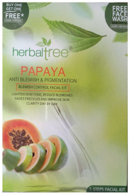 

Herbaltree PAPAYA ANTI BLEMISH & PIGMENTATION FACIAL KIT 0.14 g