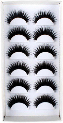 

Vedy Lady 6 Pair/Lot False Eyelashes Lashes Hot Eye Lashes(Pack of 6)