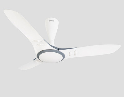 

Usha EX 9 3 Blade Ceiling Fan(sea salt grey, Pack of 1), White
