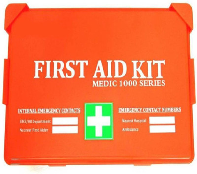 

3S Thadhani First Aid Box Medic Series 1000 (Workplace, Home, Vehicle, Sports and Fitness) First Aid Kit First Aid Kit First Aid Kit(Workplace)
