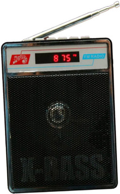 

CRETO SL-413 Audio Player Fm Radio Supports USB pen-drive, aux memory card FM Radio(Black)