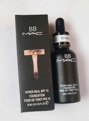 

BB MAC HYPER REAL FOUNDATION SPF 15 PROTECTIVE STAY FOR ALL DAY. Foundation(CREAM)