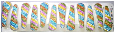 

KashQueen Pack of 12 Fashion Glossy/Shine Multicolor Tic Tac Hair Clips Tic Tac Clip(Multicolor)