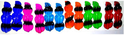 

KashQueen Pack of 12 Fashion Leaf Shap Tic Tac Clip(Multicolor)