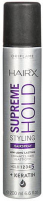 

Oriflame Sweden Hairx Supreme Hold Styling Hairspray, 200ml Spray(200 ml)