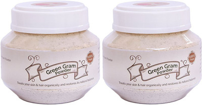 

looms & weaves Ayurvedic Green Gram Powder (Moong Dal) for body and hair care - 250 gm (Free Delivery)(250 g)