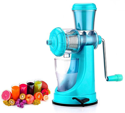

Wonder World ® VEGITABLE AND FRUIT PLASTICE HAND JUICER (MULTIPUPOSE) Plastic Hand Juicer(Multicolor Pack of 1)