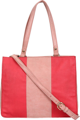 

Berrypeckers Hand-held Bag(Red, Pink), Pink;red