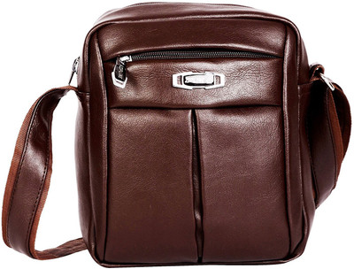 

ZIPLINE Messenger Bag(Brown)
