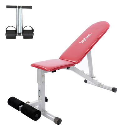

Lifeline Adjustable Bench 311 Bonus With Tummy Trimmer Home Gym Combo(100 - 120 kg)