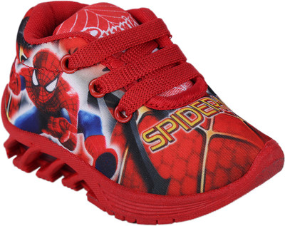

BUNNIES Boys & Girls Lace Walking Shoes(Red