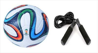 

Aks Brazuca multi Football+ jumping rope Football Kit