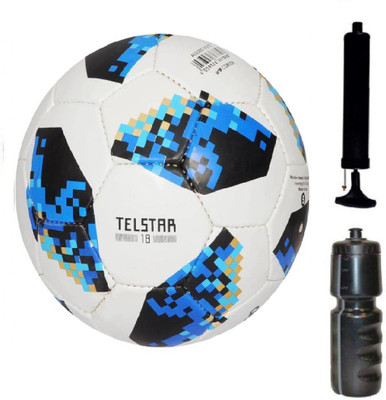 

Aks FIFA WORDCUP RUSSIA 2018 BLUE Football - Size 5 Pump+Sipper, Combo Football Kit