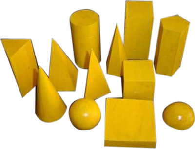 

A1 Colors & Shapes wooden Blocks set yellow(Multicolor)