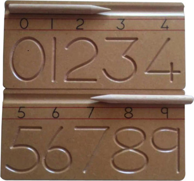 

A1 NUMBER WRITING PAD(Multicolor)