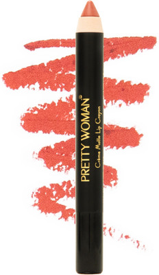 

Pretty Woman Matte Lip Crayon With Free Sharpener Paraben Free(Maple)