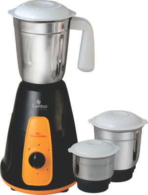 

Candes M154 Mixer Grinder 500 W 500 Mixer Grinder(Black, White, 3 Jars)