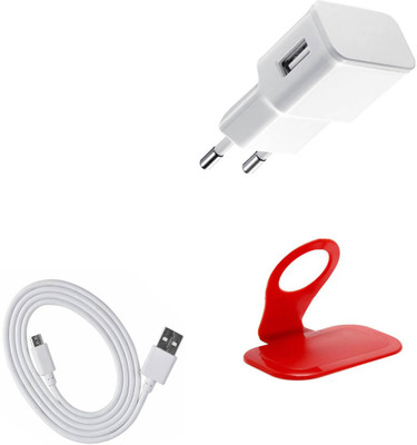 DAKRON Wall Charger Accessory Combo for Nokia 5(White)
