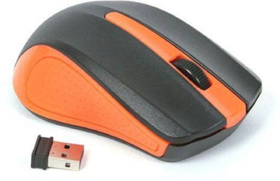 

Solace Optical Wireless Mouse PC Laptop Cordless Computer Gaming Wireless Optical Gaming Mouse(2.4GHz Wireless, Orange)