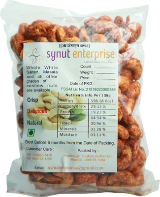 

synut enterprise Masala Cashews(250 g, Pouch)