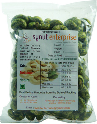 

synut enterprise Pudina Cashews(250 g, Pouch)
