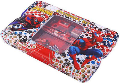 

kubergift Spiderman Stationery box/ Pencil box for kid perfect for gift Art Plastic Pencil Box(Set of 1, Red)