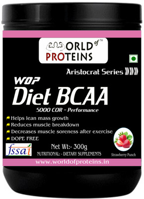

WOP Diet BCAA- Strawberry Punch BCAA(300 g, Strawberry Punch)