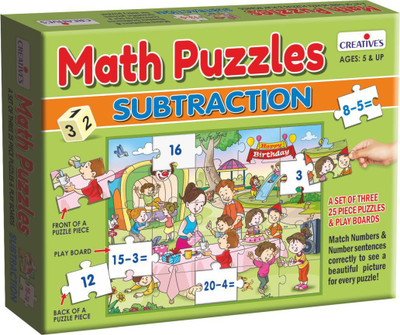 

Creatives Math Puzzles - Subtraction(1 Pieces)