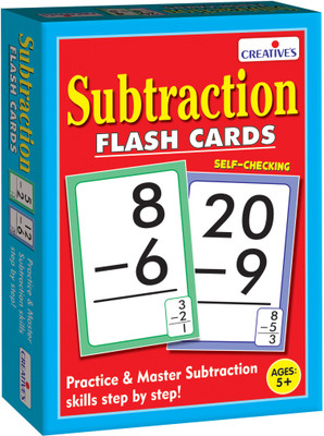 

Creatives Subtraction Flash Cards(1 Pieces)