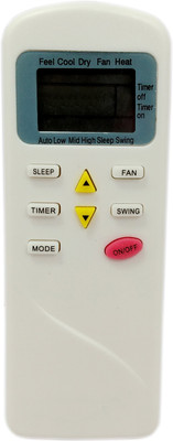 

SMIPLEBOL [Suitable for VIDEOCON SPLIT AC Remote] - 8 Button Remote Controller(White)