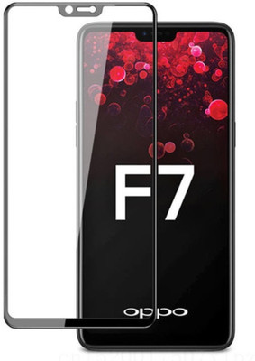 UOIEA Tempered Glass Guard for OPPO F7(Pack of 1)
