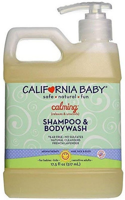 

California Baby Calming Shampoo and Body Wash, French Lavender(517 ml)