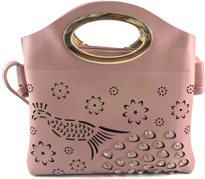 

Ferishta Women Evening/Party, Casual, Formal Pink Rexine Sling Bag