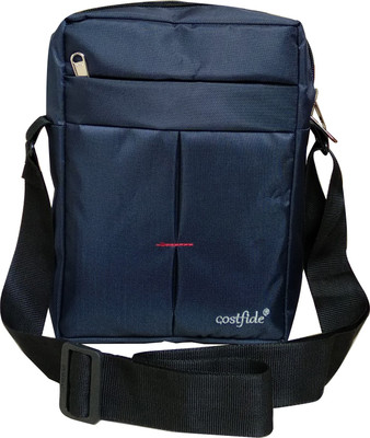 

Costfide Men & Women Evening/Party, Casual Blue Nylon Sling Bag